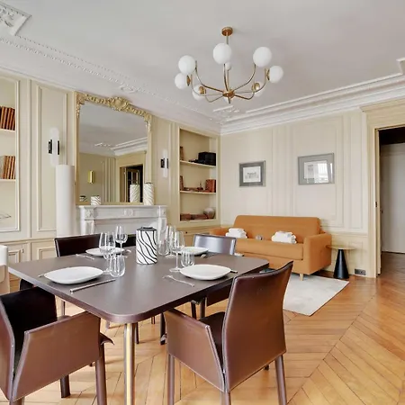 Apartment Modern Elegance With 2 Lounges - Arc De Triomphe *