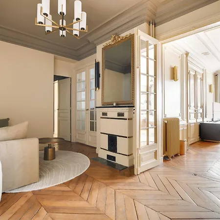 Apartment Modern Elegance With 2 Lounges - Arc De Triomphe Paris
